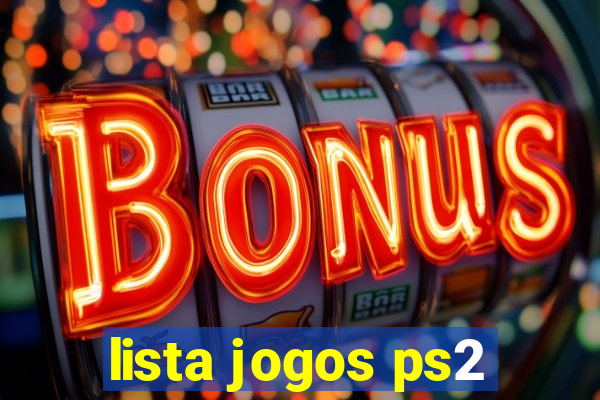 lista jogos ps2